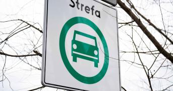 Znak oznaczający strefę czystej emisji