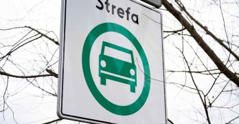 Znak oznaczający strefę czystej emisji